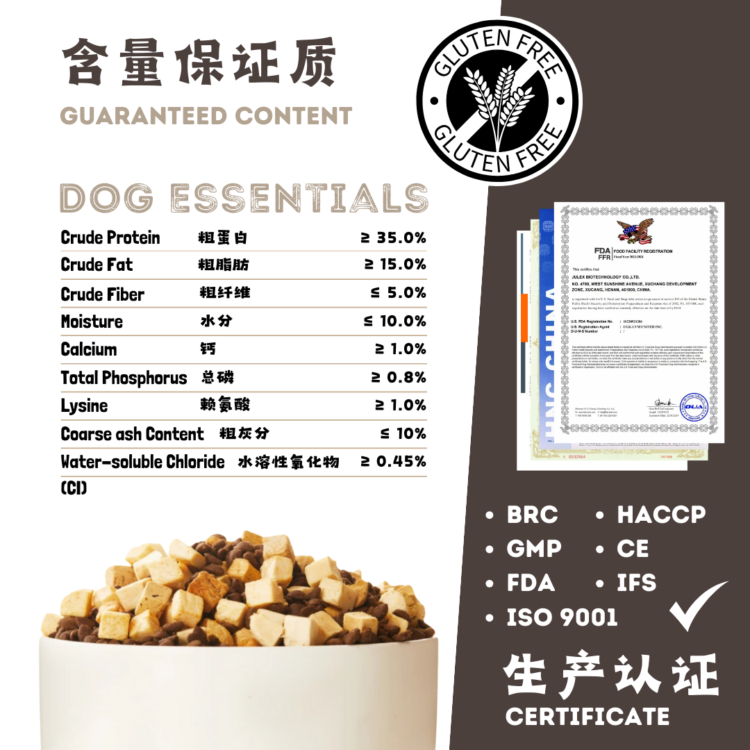 【无谷羊肉狗粮】Dog Essentials